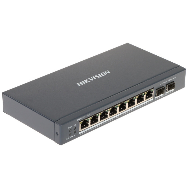 Hikvision DS-3E1510P-SI 8-Port Gigabit Unmanaged PoE Switch