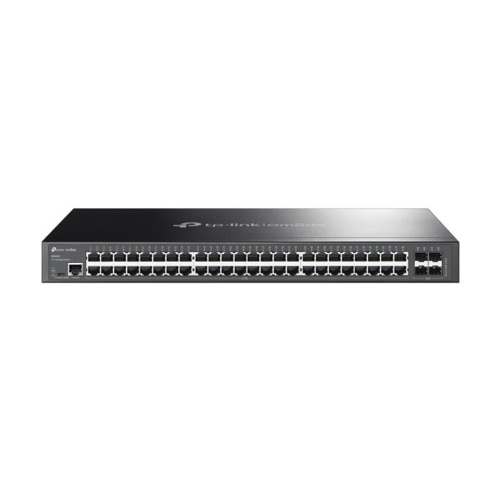 TP-Link SG3452 (TL-SG3452) JetStream 48-Port Gigabit L2+ Managed Switch with 4 SFP Slots