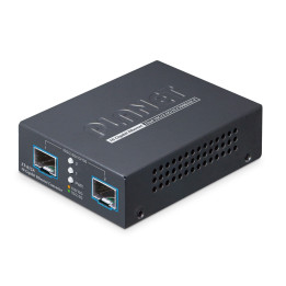 PLANET XT-815A Convertisseur de Média Réseau 2 Ports 10G/2.5G/1G/100BASE-X Noir