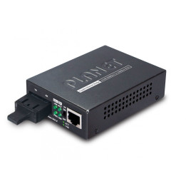 PLANET GT-802S60 Gigabit Ethernet Fiber Optic Transceiver SC Multi-mode Black