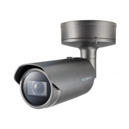 Hanwha Vision PNO-A6081R Bullet IP Security Camera, 2MP, 1080p, Indoor/Outdoor, White