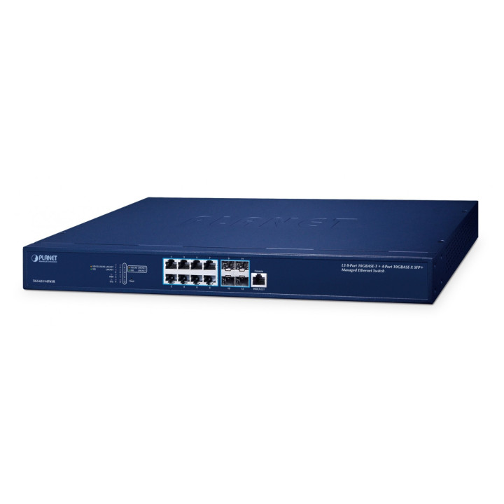 PLANET XGS-6311-8T4XR Managed L3 Switch 8x 2.5GbE + 4x 10GbE SFP+ 1U Rackmount