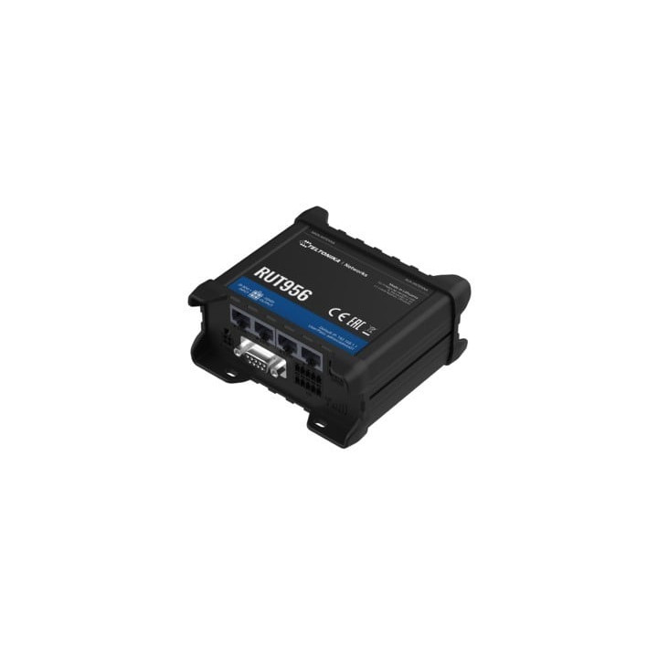 Teltonika RUT956 Cellular Network Router 4G Wi-Fi 802.11n DIN Rail