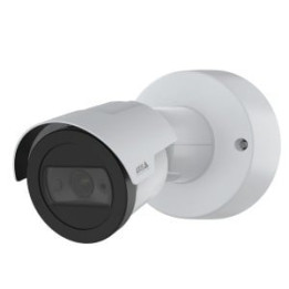AXIS 02124-001 Bullet IP Security Camera, 1080p, Outdoor, White