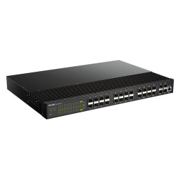 D-Link DIS-700G-28XS Managed L2+ Network Switch, 28-Port, 1U, Black