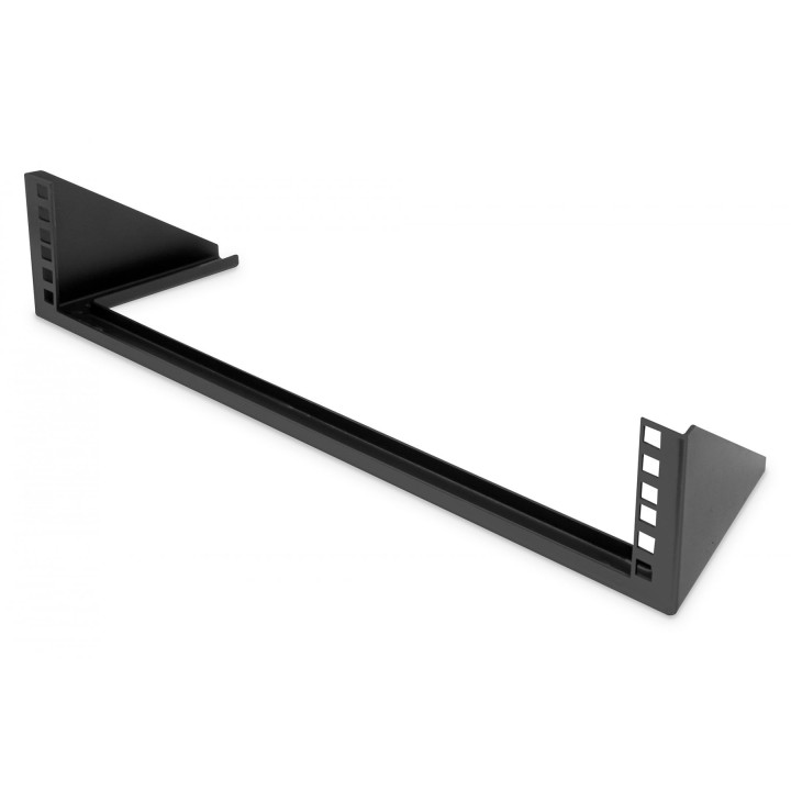 DIGITUS DN-48003 2U Vertical Wall Mounting Bracket 105 x 504 x 151 mm Black