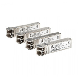 4-pakowy transceiver krótkofalowy Fibre Channel HPE MSA 16 Gb SFP+
