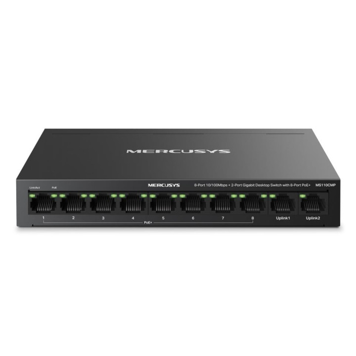 Mercusys MS110CMP 8-Port Fast Ethernet PoE Switch