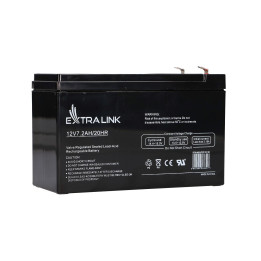 Extralink EX.6327 AGM 12V 7.2Ah Sealed Lead Acid (VRLA) Battery