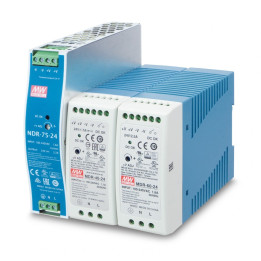 PLANET PWR-60-24 Alimentation sur rail DIN 24 V 60 W (réglable 24-30 V DC)