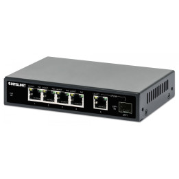 Intellinet 5-Port Gigabit PoE+ Switch with 1 SFP - 561822