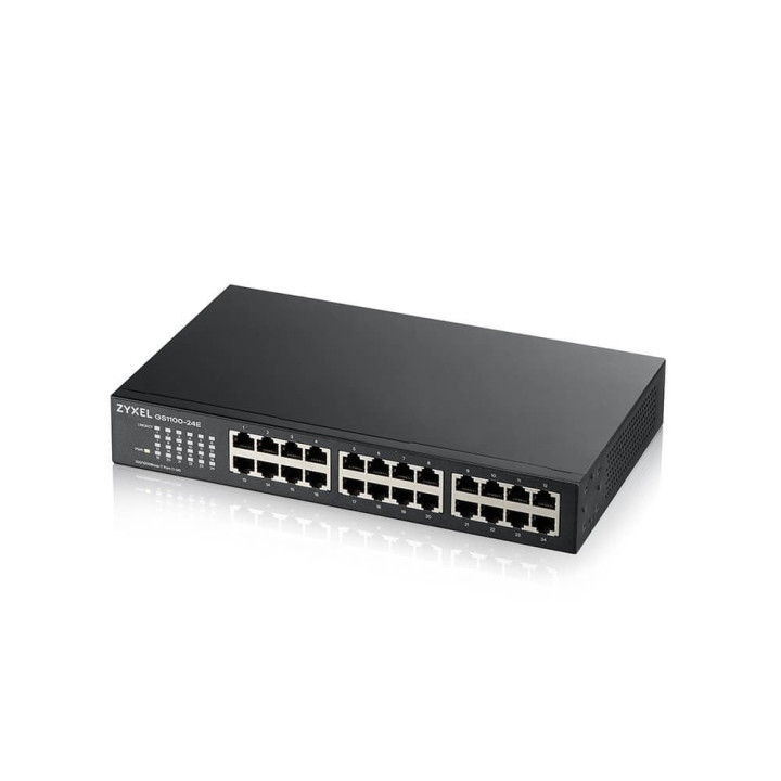 ZyXEL GS1100-24E 24-Port Gigabit Unmanaged Switch v3