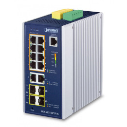 PLANET IGS-5225-8P2T4S Switch industriel IP30 L2+/L4 8 ports PoE+ administrable