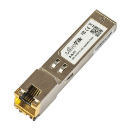 MikroTik S-RJ01 Gigabit Ethernet SFP Transceiver Module