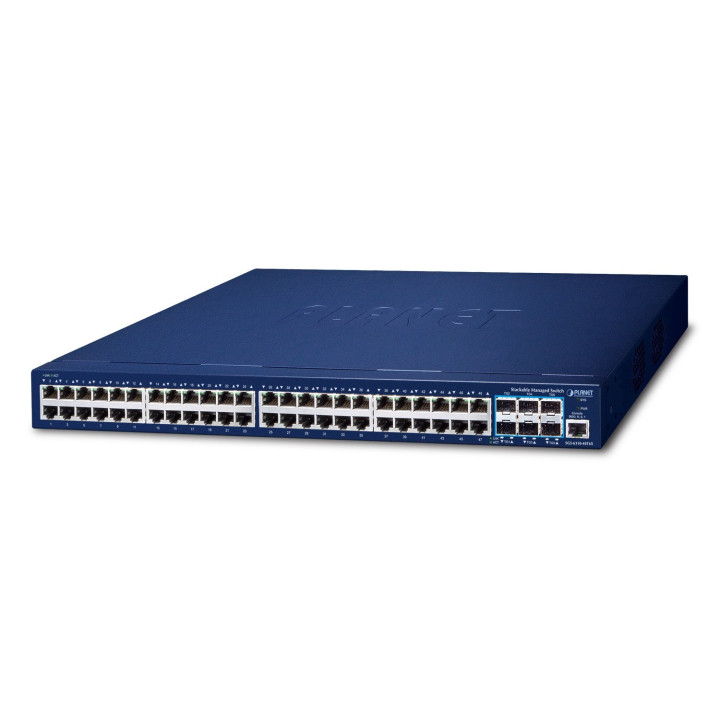PLANET SGS-6310-48T6X Layer 3 48-Port Gigabit + 6-Port 10G SFP+ Stackable Managed Switch