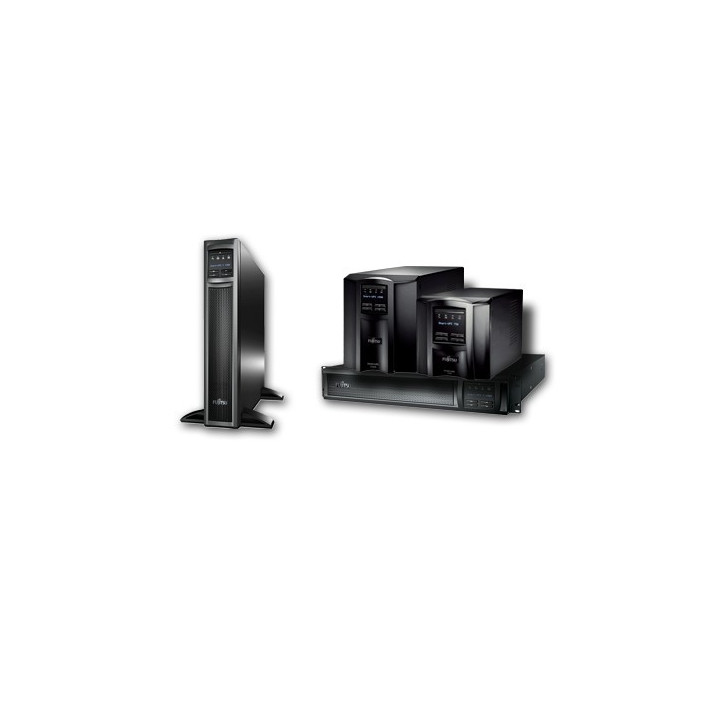 Fujitsu SMX1500RMI2UNC 1500VA/1200W Line Interactive UPS, Tower/Rack 2U, Black