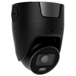 AJAXCCTV AJ-TURRETCAM-4-HLVF-S-B 4MP Turret IP Camera with 2.8~12mm Varifocal Lens, 60m IR, Dual Illumination