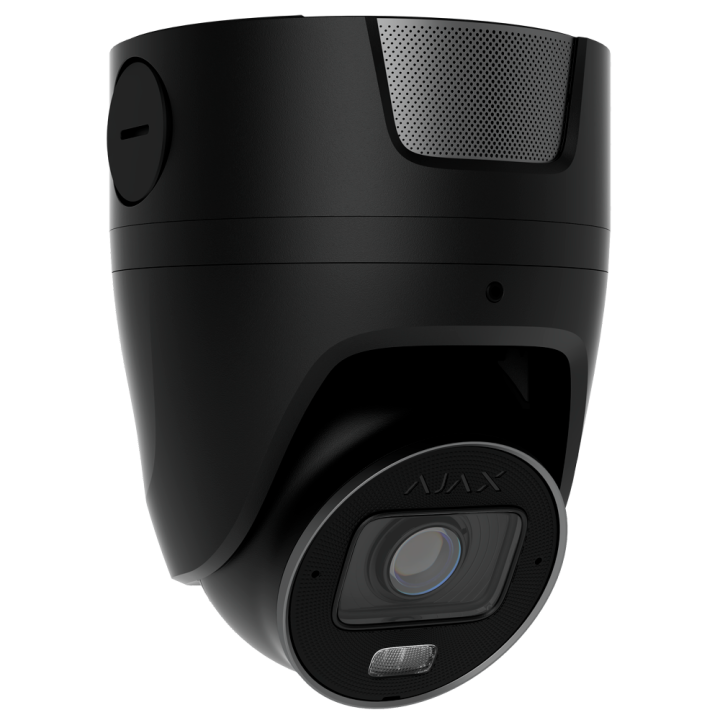 AJAXCCTV AJ-TURRETCAM-4-HLVF-S-B 4MP Turret IP Camera with 2.8~12mm Varifocal Lens, 60m IR, Dual Illumination
