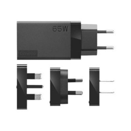Lenovo 65W USB-C Travel Adapter - Black (40AW0065WW)