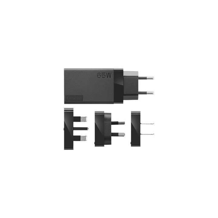 Lenovo 65W USB-C Travel Adapter - Black (40AW0065WW)