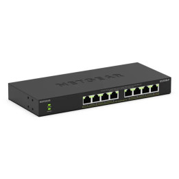 Conmutador PoE Gigabit no administrado NETGEAR GS308LP (8 puertos, presupuesto de 64 W)