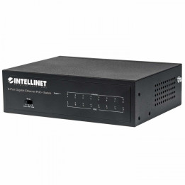 Intellinet 561204 8-Port Gigabit Ethernet PoE+ 60W Desktop Switch