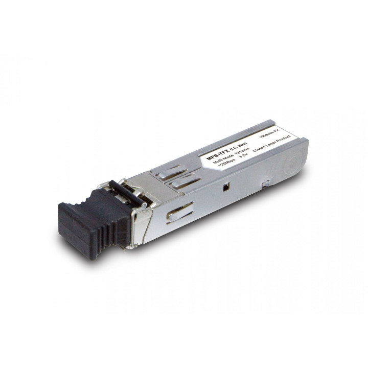 PLANET MFB-TFX Multi-mode 2KM 100Mbps SFP Fiber Transceiver (-40 to 85°C) with DDM