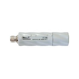 MikroTik RBGroove52HPn Groove 52 Outdoor Wireless Access Point, Dual-band 2.4/5GHz, High Gain Antenna, PoE
