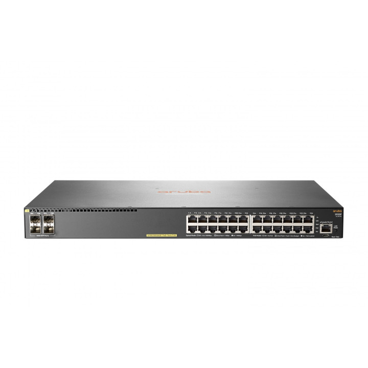 HPE Aruba 2930F 24G PoE+ 4SFP Managed L3 Gigabit Switch (JL261A)