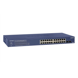 Netgear GS724TP-200EUS Conmutador profesional gestionado inteligente Gigabit PoE+ de 24 puertos