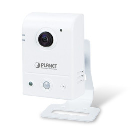 PLANET ICA-W8100 Wireless Cube Fish-Eye IP Camera, 720p, 180° Panoramic, H.264, ONVIF