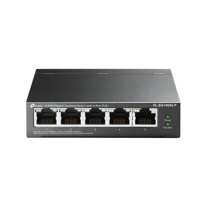 Dahua SG1005LP 5-Port Gigabit PoE Switch with 4-Port PoE