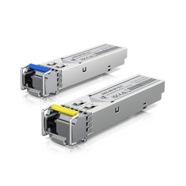 Ubiquiti UACC-OM-SM-1G-S-2 Single-Mode Fiber SFP Module 1G BiDi 2-Pack