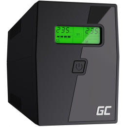 Green Cell PowerProof UPS Micropower 600VA with LCD Display UPS01LCD
