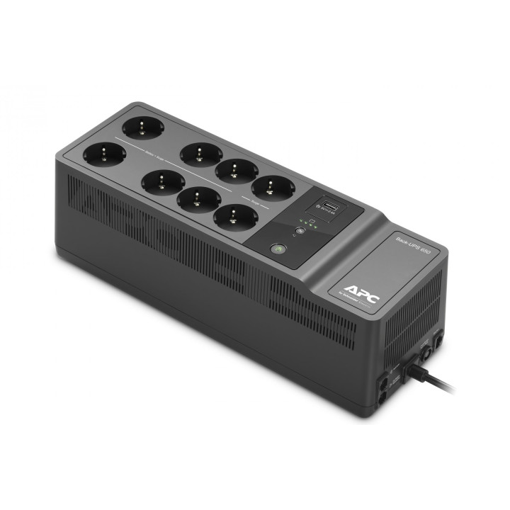 APC Back-UPS BE650G2-GR 650VA/400W UPS, 8 Outlets, USB Charging
