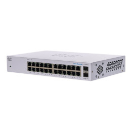 Cisco CBS110-24T-EU Unmanaged 24-Port Gigabit Switch, 2x SFP Shared
