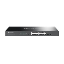 TP-Link SG2218 (TL-SG2218) JetStream 16-Port Gigabit Smart Switch with 2 SFP Slots