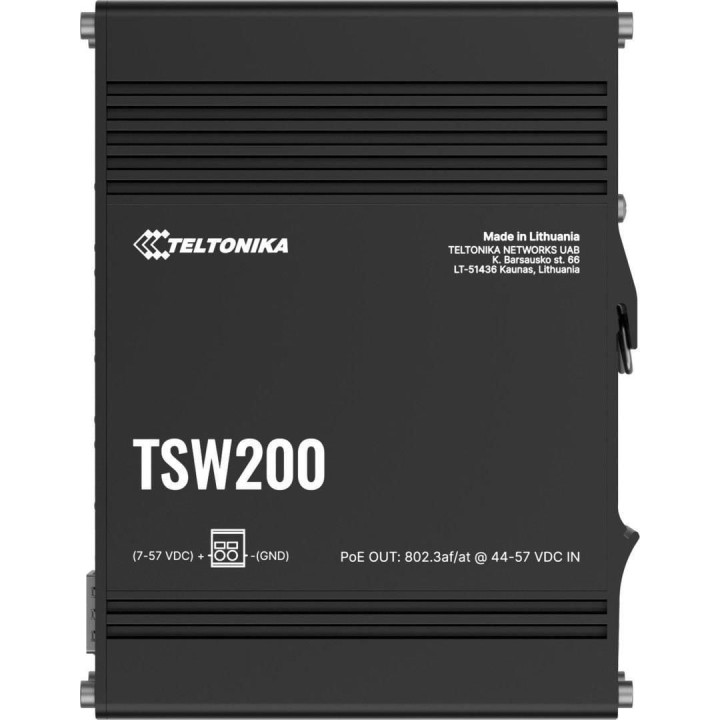 Teltonika TSW200 Industrial PoE+ Gigabit Managed Switch