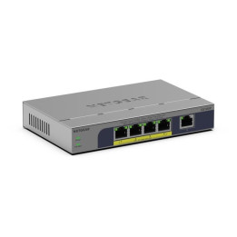 Conmutador PoE Gigabit no administrado Netgear GS105P-300EUS