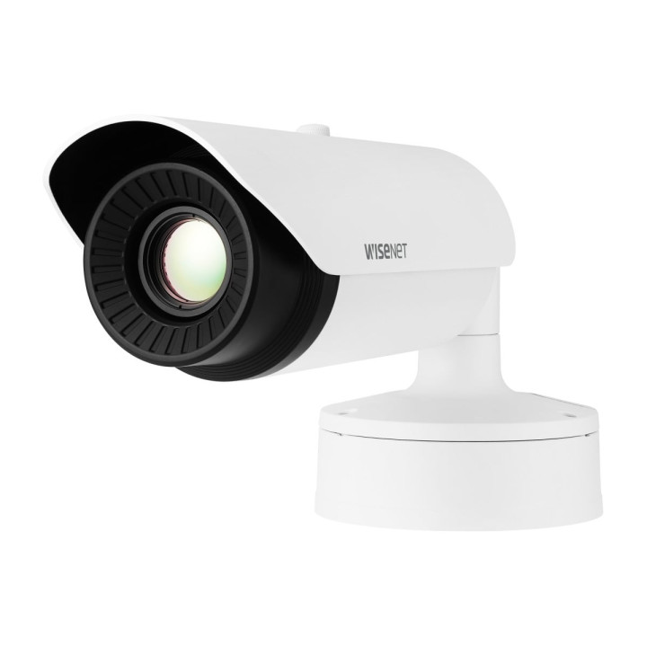 Hanwha Vision TNO-3050T Caméra de sécurité IP extérieure Bullet 320 x 240 Blanc