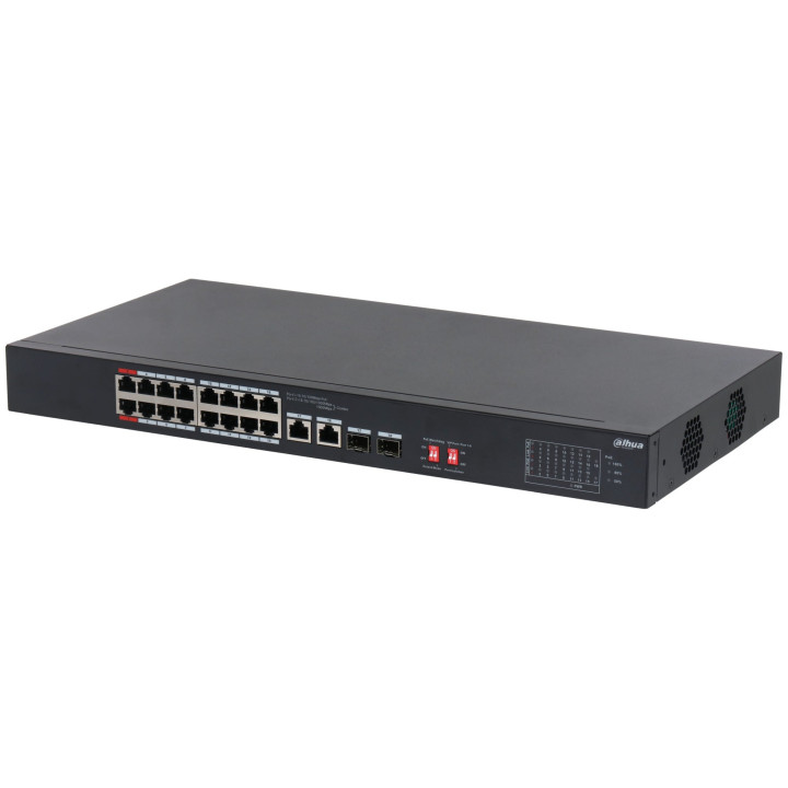 Dahua S3218-16ET-135 18-Port Unmanaged Desktop PoE Switch