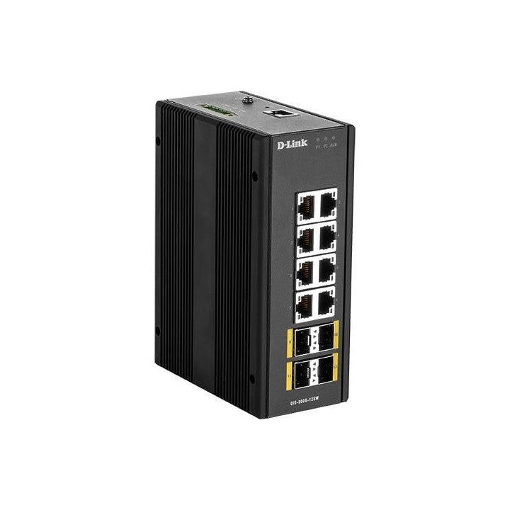 D-Link DIS-300G-12SW Managed L2 Gigabit Ethernet Switch, 12 Ports