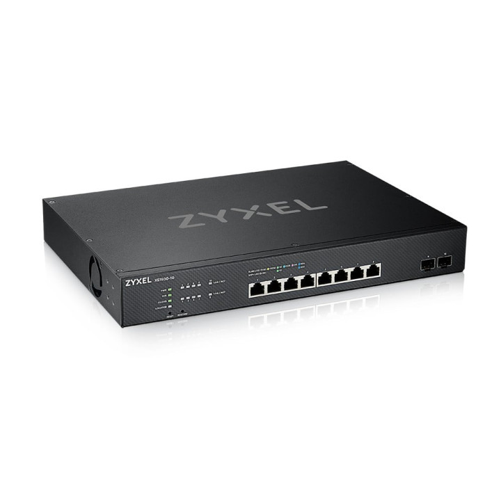 ZyXEL XS1930-10-ZZ0101F 8-Port Multi-Gigabit Smart Managed Switch with 2 SFP+ Uplink
