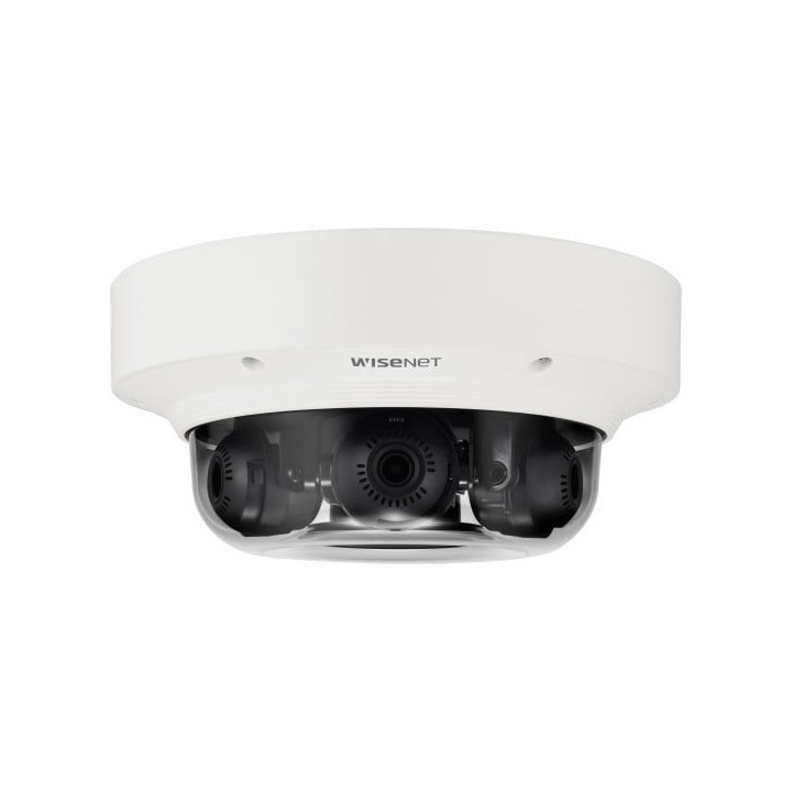 Hanwha Vision PNM-8082VT IP Security Camera, 2MP, Outdoor, White