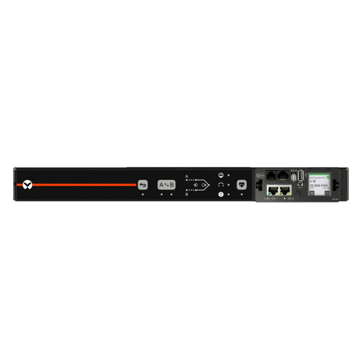 Vertiv Geist VA7U21A0 Power Distribution Unit (PDU) 6 Outlets 1U Black