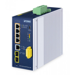 PLANET IGS-5225-4UP1T2S-12V Commutateur industriel L2+ géré PoE++