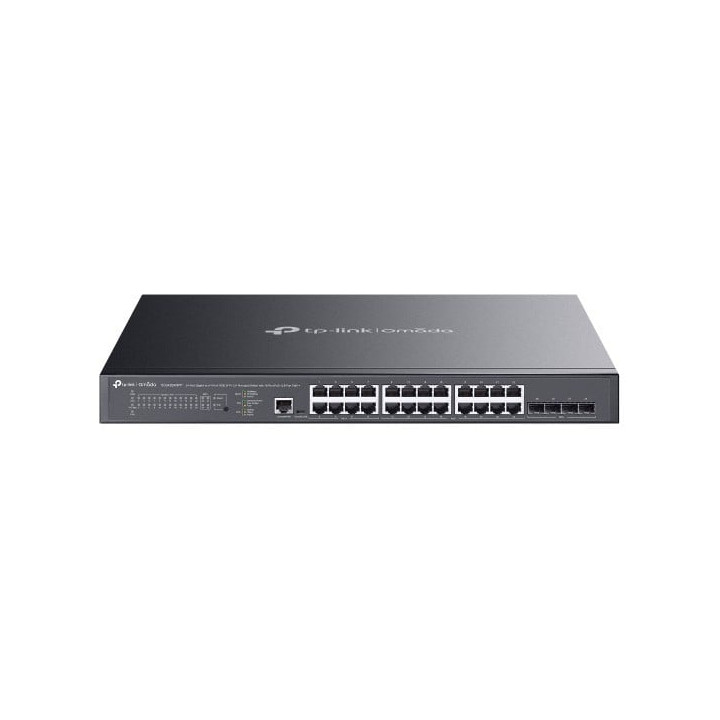 TP-Link SG3428XMPP Managed PoE++ Switch, 24x Gigabit PoE+ (740W), 4x 10G SFP+