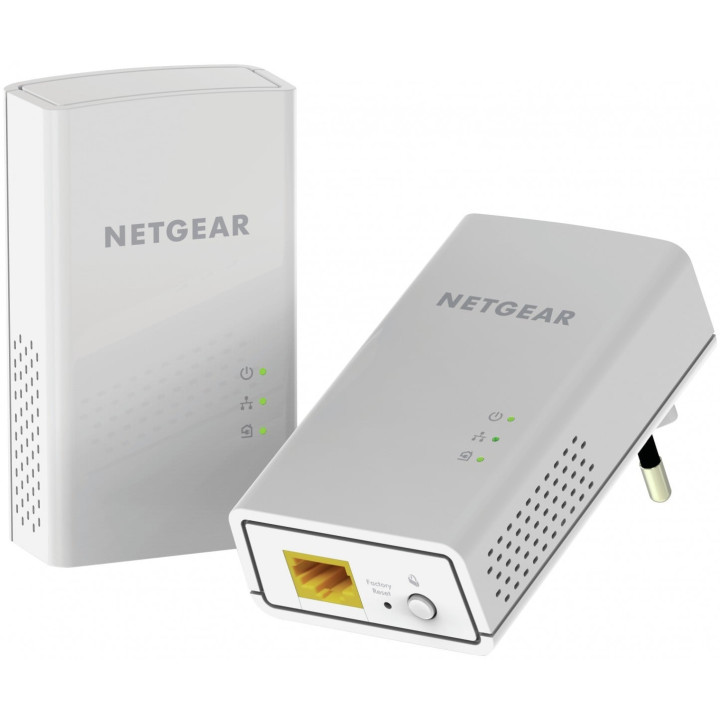 Ensemble Netgear PLW1000-100PES CPL AV2 1000 Gigabit + Wi-Fi AC650