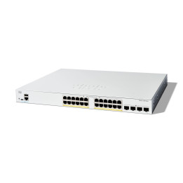 Cisco Catalyst 1200 24-Port Gigabit PoE Managed Switch with 4x10G SFP+ (C1200-24FP-4X)