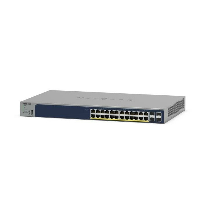 Netgear GS728TPP-300EUS Conmutador gestionado inteligente Gigabit PoE+ de 28 puertos